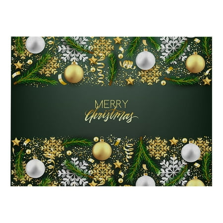 Zheniopp Christmas Table Placemats Christmas Rustic Vintage Washable Table Mats Napkins Cotton
Zheniopp Christmas Table Placemats Christmas Rustic Vintage Washable Table Mats Napkins Cotton