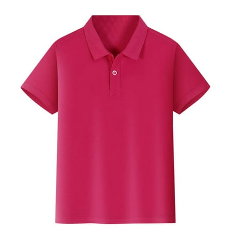 Kids Boys Girls Short Sleeve Shirt Button Closure Comfortable & Soft Pique Fabric T Shirts for Boys
Kids Boys Girls Short Sleeve Shirt Button Closure Comfortable & Soft Pique Fabric T Shirts for Boys