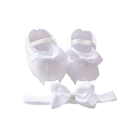 Rotosw Infant Mary Jane First Walker Crib Shoes Soft Sole Flats Lightweight Prewalker Princess Dress Shoe Party Breathable White+Headband 4C
Rotosw Infant Mary Jane First Walker Crib Shoes Soft Sole Flats Lightweight Prewalker Princess Dress Shoe Party Breathable White+Headband 4C