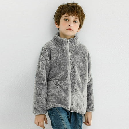 ZHUASHUM Toddler Jacket Boys Girls Long Sleeve Winter Solid Fleece Zippered Thicken Warm Outwear Kid Coats
ZHUASHUM Toddler Jacket Boys Girls Long Sleeve Winter Solid Fleece Zippered Thicken Warm Outwear Kid Coats