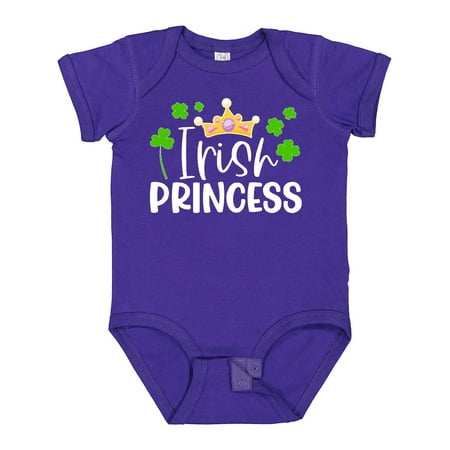 Inktastic Irish Princess with Crown and Green Clovers Gift Baby Girl Bodysuit
Inktastic Irish Princess with Crown and Green Clovers Gift Baby Girl Bodysuit