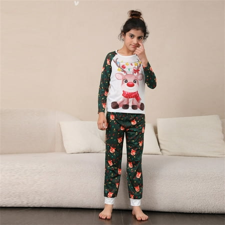BEBUTTON Happy Matching Family Christmas Pajamas Set Christmas Print Home Sets for Kids
BEBUTTON Happy Matching Family Christmas Pajamas Set Christmas Print Home Sets for Kids