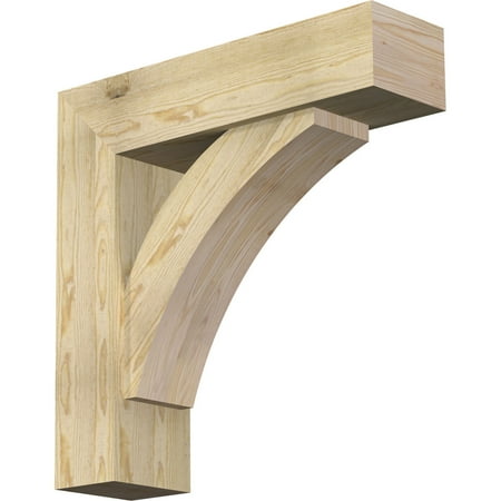 Ekena Millwork 8 W x 30 D x 30 H Thorton Block Rough Sawn Bracket w/ Offset Brace Douglas Fir
Ekena Millwork 8 W x 30 D x 30 H Thorton Block Rough Sawn Bracket w/ Offset Brace Douglas Fir