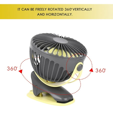 4000Mah Portable Cooling Mini Usb Fan 4 Speeds 360 Degree All-Round Rotation Rechargeable Fan Usb Charging Desktop Clip Fan
4000Mah Portable Cooling Mini Usb Fan 4 Speeds 360 Degree All-Round Rotation Rechargeable Fan Usb Charging Desktop Clip Fan