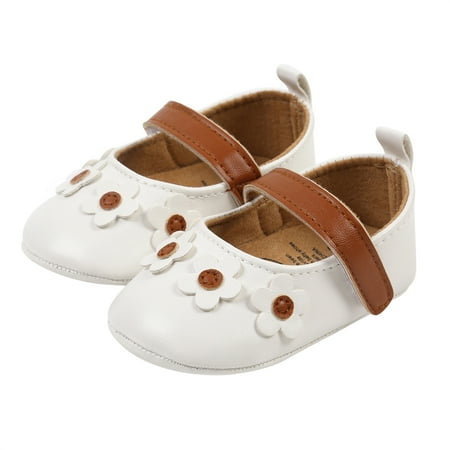 Baby Girls Mary Jane Flats Wedding Princess Dress Baptism Shoes Rubber Sole PU Leather Infant First Walking Moccasins Crib Shoes
Baby Girls Mary Jane Flats Wedding Princess Dress Baptism Shoes Rubber Sole PU Leather Infant First Walking Moccasins Crib Shoes