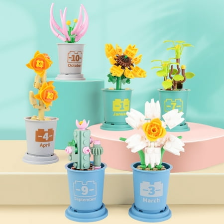 LINASHI Blocks Toy Creative Hand-eye Coordination Vibrant Color Mini Succulent Cup Potted Plants for Boys
LINASHI Blocks Toy Creative Hand-eye Coordination Vibrant Color Mini Succulent Cup Potted Plants for Boys
