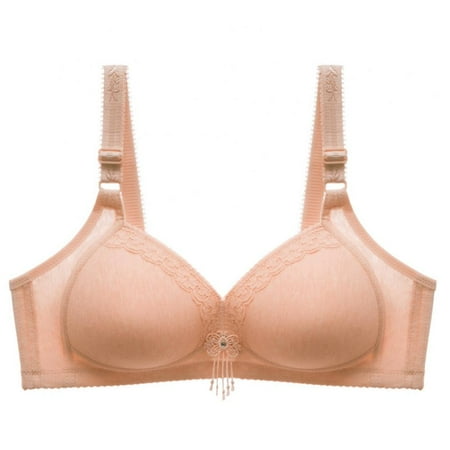 Women Big Size Bras Underwear Wire Free Soft B C Cup for Big Breast Ladies Cotton Thin Cup Lingerie Bras
Women Big Size Bras Underwear Wire Free Soft B C Cup for Big Breast Ladies Cotton Thin Cup Lingerie Bras