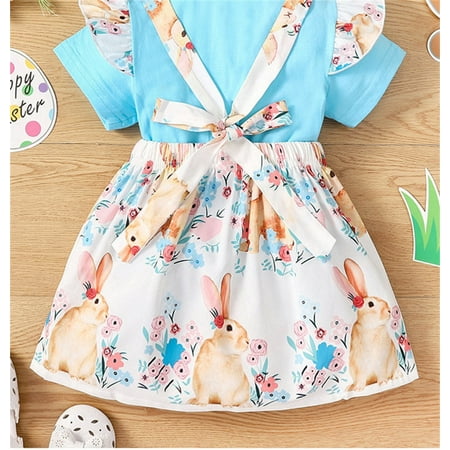Cathalem Skirt Set Juniors Easter Kids Toddler Baby Girls Short Ruffled Sleeve T Shirt Tops Cute Cartoon 5 Girl Clothes Blue 6-12 Months
Cathalem Skirt Set Juniors Easter Kids Toddler Baby Girls Short Ruffled Sleeve T Shirt Tops Cute Cartoon 5 Girl Clothes Blue 6-12 Months