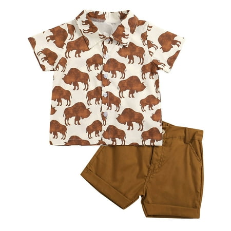 Summer Savings Clearance! PEZHADA Summer Baby and Toddler Boys Casual Suit Fashion Short Sleeve Blouse Cow Print Retro Shorts Gentleman s Suit Two Piece Sets Khaki
Summer Savings Clearance! PEZHADA Summer Baby and Toddler Boys Casual Suit Fashion Short Sleeve Blouse Cow Print Retro Shorts Gentleman s Suit Two Piece Sets Khaki