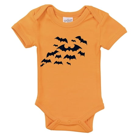 Spunky Stork Flying Bats Spooky Organic Cotton Halloween Top Sizes Newborn to 16
Spunky Stork Flying Bats Spooky Organic Cotton Halloween Top Sizes Newborn to 16