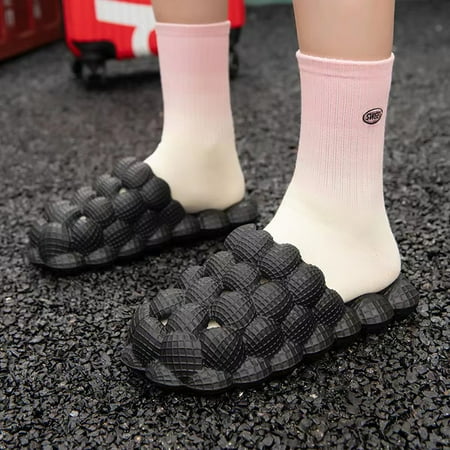 Boys And Girls Massage Bubble Slides Cushioned Funny Non-slip Spa Slippers Golf Ball Slides Cloud Slippers Pressure Relief Clogs Reflexology House Shoes For Shower Bedroom Spring And Summer
Boys And Girls Massage Bubble Slides Cushioned Funny Non-slip Spa Slippers Golf Ball Slides Cloud Slippers Pressure Relief Clogs Reflexology House Shoes For Shower Bedroom Spring And Summer