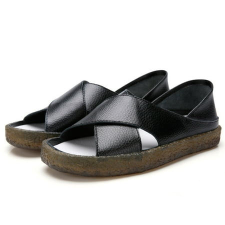 Vedolay Platform Shoes Women Flat Sandals Casual Open Toe Simple Summer Sandals Black 8.5
Vedolay Platform Shoes Women Flat Sandals Casual Open Toe Simple Summer Sandals Black 8.5