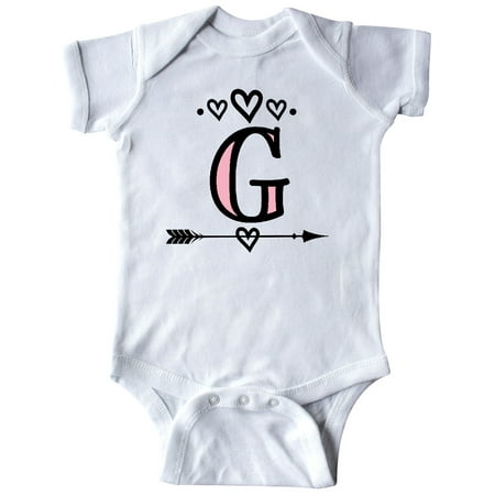 Inktastic Letter G Monogram Tribal Arrow Gift Baby Girl Bodysuit