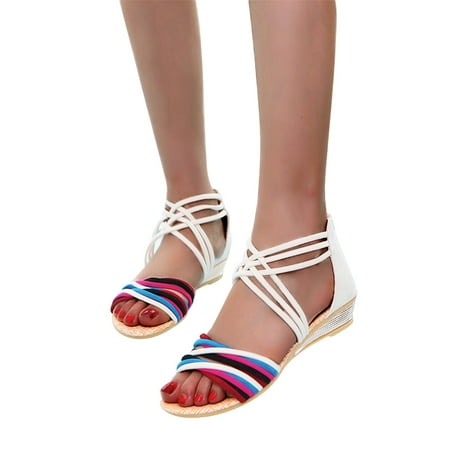 Cathalem Womens Size 13 Sandals Summer Beach Women s Shoes Multicolor Back Sandals Shoes Zipper Women Sandals Size 10 Wide Beige 7.5
Cathalem Womens Size 13 Sandals Summer Beach Women s Shoes Multicolor Back Sandals Shoes Zipper Women Sandals Size 10 Wide Beige 7.5