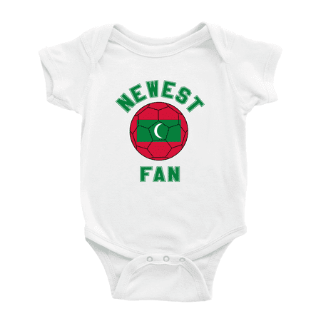 Newest Maldives National Soccer Team Fan Cute Baby Rompers Baby Clothes (White 3-6 Months)
Newest Maldives National Soccer Team Fan Cute Baby Rompers Baby Clothes (White 3-6 Months)