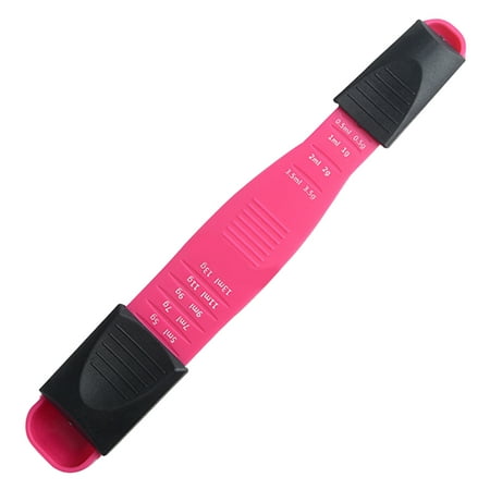 Rainbow 1PCS Plastic Measuring Spoon Measuring Scoop Anti-slip Adjustable Double-end Kitchen Accessory Pink
Rainbow 1PCS Plastic Measuring Spoon Measuring Scoop Anti-slip Adjustable Double-end Kitchen Accessory Pink