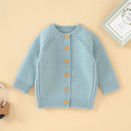 dmqupv Baby Girl Boy Knit Cardigan Sweater Warm Pullover Tops Toddler Solid Outerwear Jacket Coat Outfit Baby Girl Coat Sweater Sky Blue 6-9 Months
dmqupv Baby Girl Boy Knit Cardigan Sweater Warm Pullover Tops Toddler Solid Outerwear Jacket Coat Outfit Baby Girl Coat Sweater Sky Blue 6-9 Months