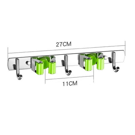 Broom Holder Heavy Duty Practical Clip Mop Organizer Wall Mount Hook Stainless Steel Storage Space Saving Hanger New
Broom Holder Heavy Duty Practical Clip Mop Organizer Wall Mount Hook Stainless Steel Storage Space Saving Hanger New