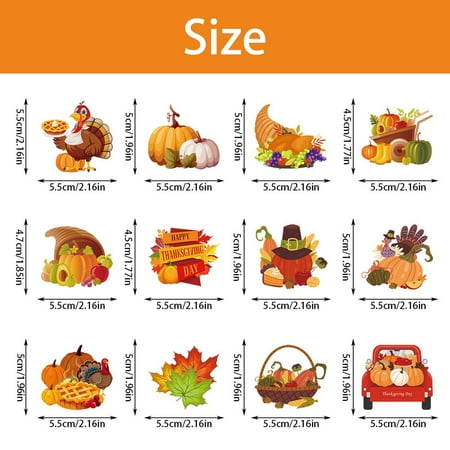 25Pcs Fall Thanksgiving Theme Baking Cake Paper Size Flag Insert Party Decoration Insert Set Supplies Clearance from QiwagFerng
25Pcs Fall Thanksgiving Theme Baking Cake Paper Size Flag Insert Party Decoration Insert Set Supplies Clearance from QiwagFerng
