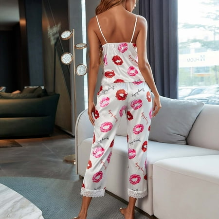 KaLI_store Silk Pajamas For Women Pajamas Set Women Long Sleeve Button Down Shirt Sleepwear 2 Piece Warm Pjs Soft Winter Nightwear
KaLI_store Silk Pajamas For Women Pajamas Set Women Long Sleeve Button Down Shirt Sleepwear 2 Piece Warm Pjs Soft Winter Nightwear