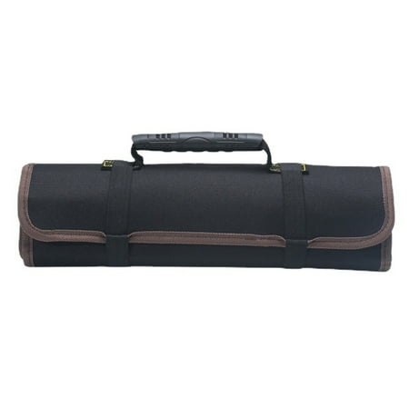 Roll Up Tool Bag Oxford Cloth Multi Pocket Thickened Handle Zipper Tool Bag for Electrician Black
Roll Up Tool Bag Oxford Cloth Multi Pocket Thickened Handle Zipper Tool Bag for Electrician Black