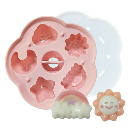 VEAREAR Silicone Mold High Temperature Resistance Easy to Release Adorable Reused Lovely Baking Smiley Auxiliary Food Tools Cake Decoration Mold for Home
VEAREAR Silicone Mold High Temperature Resistance Easy to Release Adorable Reused Lovely Baking Smiley Auxiliary Food Tools Cake Decoration Mold for Home