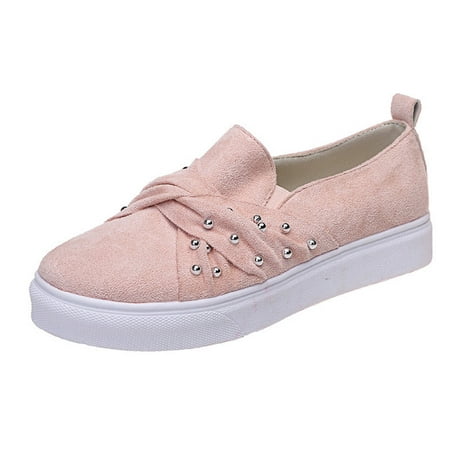 iOPQO Women s casual shoes Women s Fashion Bowknot Set Foot Single Shoes Suede Flat Casual Shoes Bow Knot Overfoot Suede Pink 39
iOPQO Women s casual shoes Women s Fashion Bowknot Set Foot Single Shoes Suede Flat Casual Shoes Bow Knot Overfoot Suede Pink 39
