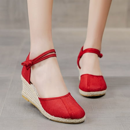 feiboyy fashion women summer weave comfortable wedges shoes beach round toe breathable sandals
feiboyy fashion women summer weave comfortable wedges shoes beach round toe breathable sandals