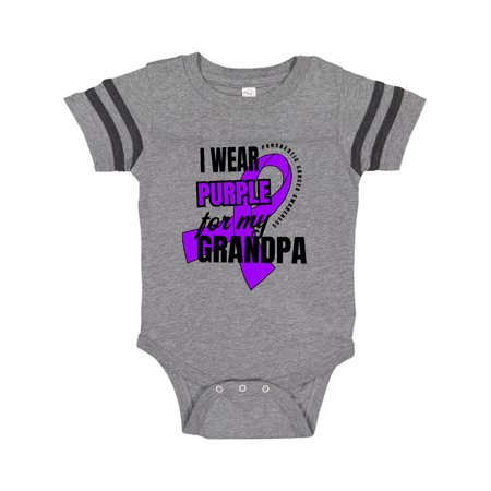 Inktastic I Wear Purple For My Grandpa Pancreatic Cancer Awareness Gift Baby Boy or Baby Girl Bodysuit
Inktastic I Wear Purple For My Grandpa Pancreatic Cancer Awareness Gift Baby Boy or Baby Girl Bodysuit