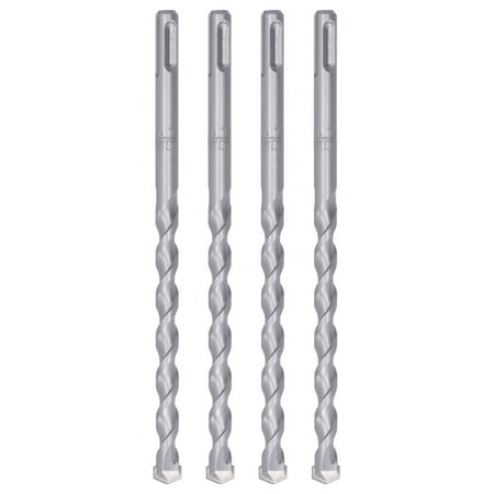 4Pcs Hammer Rock Drill Bit Sturdy Durable Efficient Convenient Round Shank Drill Bits12*200mm
4Pcs Hammer Rock Drill Bit Sturdy Durable Efficient Convenient Round Shank Drill Bits12*200mm