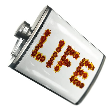 NEONBLOND Flask Life Red and Yellow Flowers