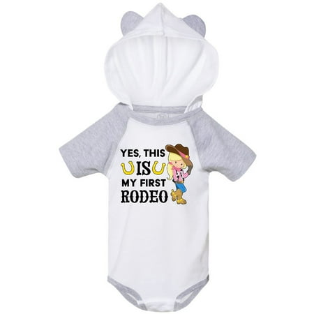Inktastic Yes this IS my First Rodeo- cowgirl in hat and boots Gift Baby Girl Bodysuit
Inktastic Yes this IS my First Rodeo- cowgirl in hat and boots Gift Baby Girl Bodysuit