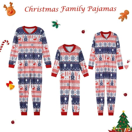 Christmas Family Matching Pajamas Reindeer Romper Long Sleeve Holiday Xmas One Piece Jumpsuit Zipper Pjs for Adult Kids Baby
Christmas Family Matching Pajamas Reindeer Romper Long Sleeve Holiday Xmas One Piece Jumpsuit Zipper Pjs for Adult Kids Baby