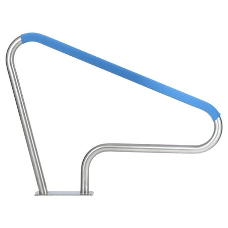 Pool Handrail 48x36 Pool Railing 304 Stainless Steel 250LBS Load Capacity Silver Rustproof Pool Handrail with Blue Grip Cover& Accessories Quick Mount for Pools and Spas
Pool Handrail 48x36 Pool Railing 304 Stainless Steel 250LBS Load Capacity Silver Rustproof Pool Handrail with Blue Grip Cover& Accessories Quick Mount for Pools and Spas