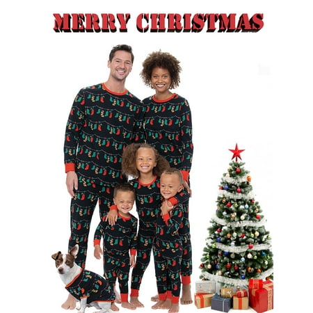 Christmas Family Matching Pajamas Sets Stockings Print Sleepwear Holiday Xmas Loungewear Jammies Pjs For Adult Kids Baby
Christmas Family Matching Pajamas Sets Stockings Print Sleepwear Holiday Xmas Loungewear Jammies Pjs For Adult Kids Baby