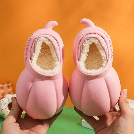 CoCopeanut Child Home Slipper Winter Kawaii Indoor Plush Warm Baby Shose Slides Waterproof Cute Pumpkin Kids Slipper Family Children Shoes
CoCopeanut Child Home Slipper Winter Kawaii Indoor Plush Warm Baby Shose Slides Waterproof Cute Pumpkin Kids Slipper Family Children Shoes