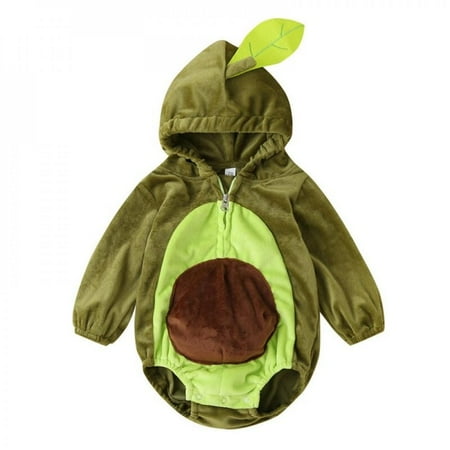 Xinhuaya Bodysuit Long Sleeve Hooded Baby Boys Girls Fashion Flannel Warm Jumpsuit Green
Xinhuaya Bodysuit Long Sleeve Hooded Baby Boys Girls Fashion Flannel Warm Jumpsuit Green