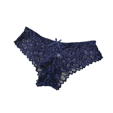 Scyoekwg Women s Panties Soft Solid Color Cheeky Panties Bow Hollowing out Bikini Lace Underwear Shorts Breathable Lingerie Comfortable Briefs Underpants Blue Free Size
Scyoekwg Women s Panties Soft Solid Color Cheeky Panties Bow Hollowing out Bikini Lace Underwear Shorts Breathable Lingerie Comfortable Briefs Underpants Blue Free Size