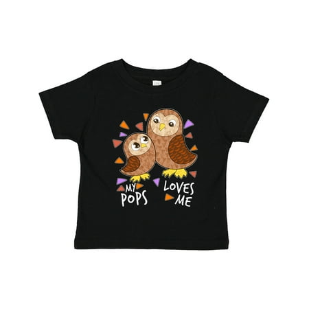Inktastic My Pops Loves Me- Cute Owl Family Gift Toddler Boy or Toddler Girl T-Shirt
Inktastic My Pops Loves Me- Cute Owl Family Gift Toddler Boy or Toddler Girl T-Shirt