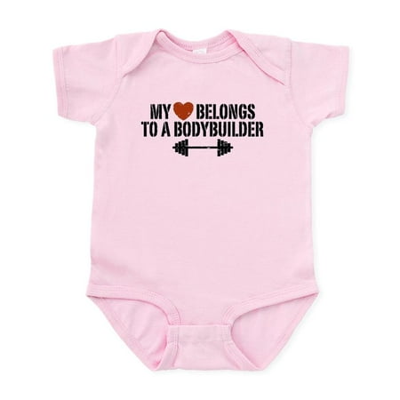 CafePress - My Heart Belongs To A Bodybuilder Infant Bodysuit - Baby Light Bodysuit Size Newborn - 24 Months
CafePress - My Heart Belongs To A Bodybuilder Infant Bodysuit - Baby Light Bodysuit Size Newborn - 24 Months