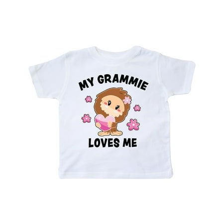 Inktastic My Grammie Loves Me with Bigfoot Gift Toddler Toddler Girl T-Shirt 
Inktastic My Grammie Loves Me with Bigfoot Gift Toddler Toddler Girl T-Shirt