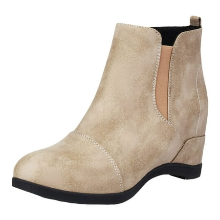 GHSOHS Cowboy Boots for Women Mid Calf Boots Ankle Boots Shoes Comfortable Work Shoes for Women Ankle Boots Fall Winter Simple Black Boot Retro Round Toe Wedge Comfortable Shoes Cowgirl Boots Size 41
GHSOHS Cowboy Boots for Women Mid Calf Boots Ankle Boots Shoes Comfortable Work Shoes for Women Ankle Boots Fall Winter Simple Black Boot Retro Round Toe Wedge Comfortable Shoes Cowgirl Boots Size 41