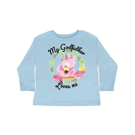 Inktastic Baby Flamingo My Godfather Loves Me in Flower Wreath Gift Toddler Boy or Toddler Girl Long Sleeve T-Shirt
Inktastic Baby Flamingo My Godfather Loves Me in Flower Wreath Gift Toddler Boy or Toddler Girl Long Sleeve T-Shirt