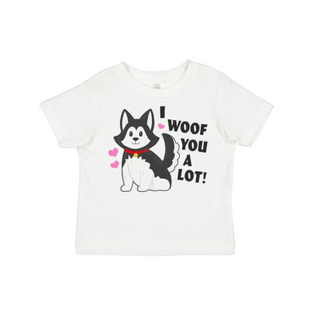 Inktastic I Woof You a Lot with Husky Dog Illustration Gift Toddler Boy or Toddler Girl T-Shirt
Inktastic I Woof You a Lot with Husky Dog Illustration Gift Toddler Boy or Toddler Girl T-Shirt