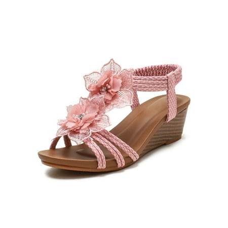 SIMANLAN Women s Gladiator Sandals Ankle Strap Casual Shoes Bohemia Platform Sandal Women Lightweight Dressy Shoe Ladies Open Toe Pink 7.5
SIMANLAN Women s Gladiator Sandals Ankle Strap Casual Shoes Bohemia Platform Sandal Women Lightweight Dressy Shoe Ladies Open Toe Pink 7.5