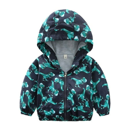 Kids Baby Boys Girls Dinosaur Print Hooded Zip Jackets Toddler Trench Windbreaker Casual Outerwear 2-7T
Kids Baby Boys Girls Dinosaur Print Hooded Zip Jackets Toddler Trench Windbreaker Casual Outerwear 2-7T