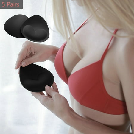 nsendm 5 Pairs Sexy Removable Of Bra Pads Bikini Underwear Insert Heart Shade Bra Pads Bra Hook Underwear Black One Size
nsendm 5 Pairs Sexy Removable Of Bra Pads Bikini Underwear Insert Heart Shade Bra Pads Bra Hook Underwear Black One Size