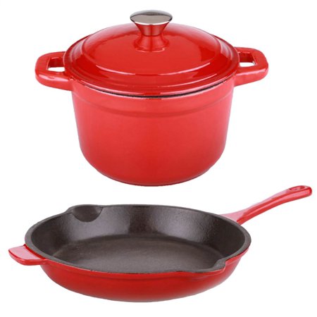 3-Pc Cookware Set in Red