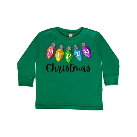 Inktastic Merry Christmas Rainbow Holiday Lights Gift Toddler Boy or Toddler Girl Long Sleeve T-Shirt
Inktastic Merry Christmas Rainbow Holiday Lights Gift Toddler Boy or Toddler Girl Long Sleeve T-Shirt