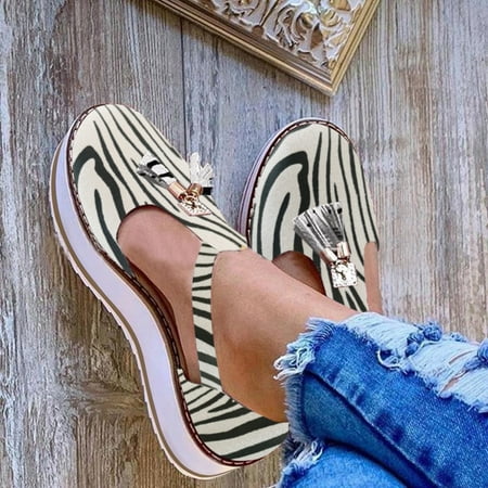 Mackneog Ladies Shoes T el Round Toe Flat Pumps Thick Bottom T el Leopard Print Beach Casual Shoes Gift on Clearance
Mackneog Ladies Shoes T el Round Toe Flat Pumps Thick Bottom T el Leopard Print Beach Casual Shoes Gift on Clearance